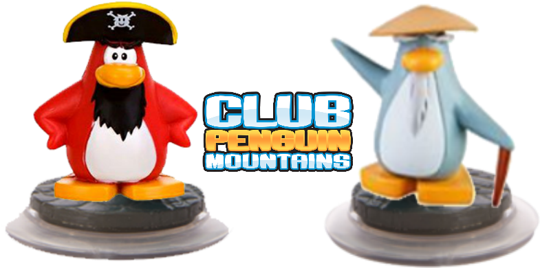 Disney Infinity - Club Penguin Rockhopper 2-inch Mini Figure (800x600), Png Download