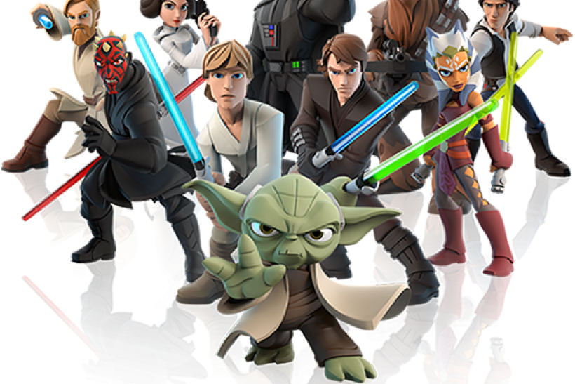 Disney Infinity - Disney Pixar Marvel Star Wars (820x547), Png Download