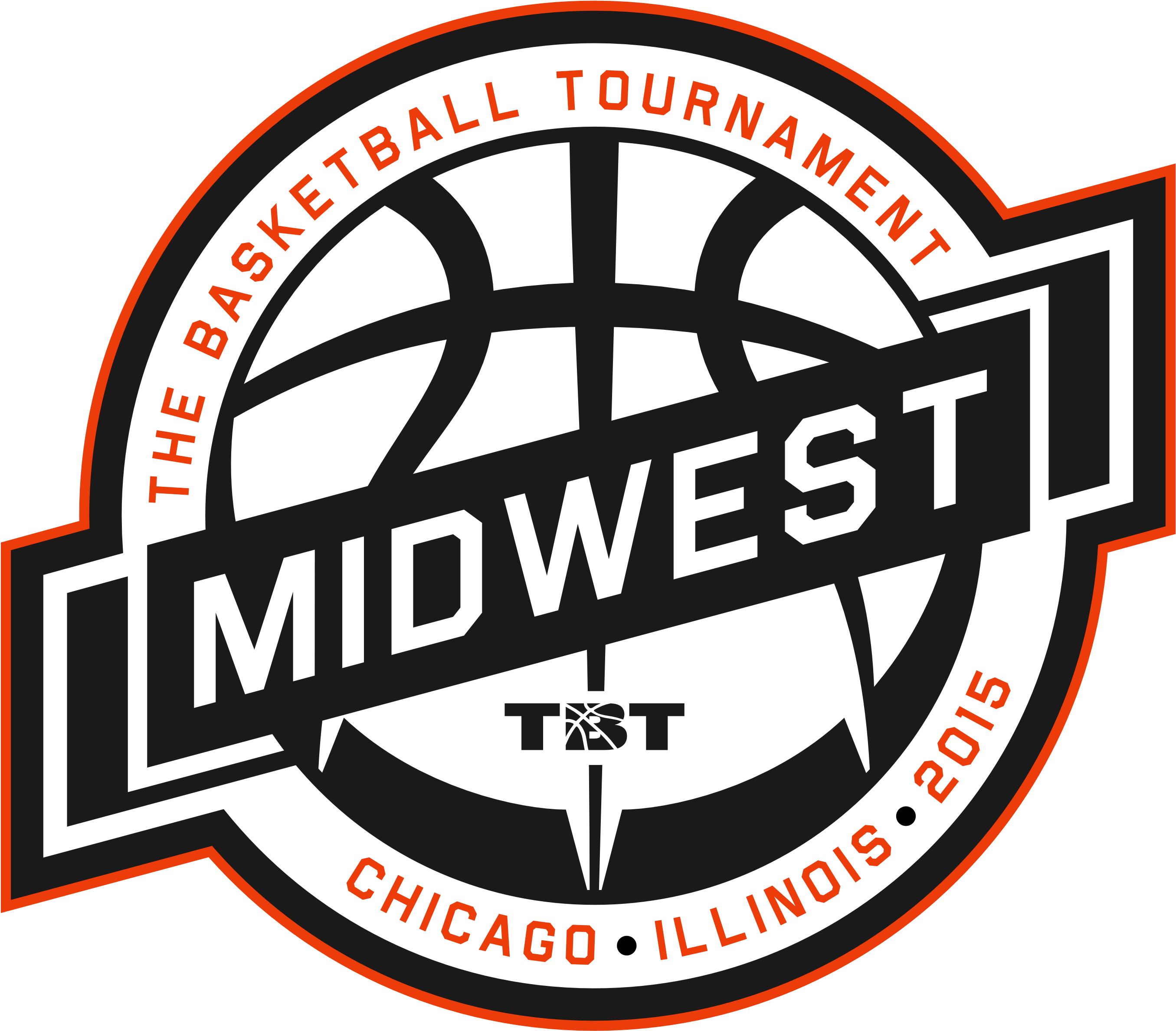 Midwest Team Logos & Official T-shirts Unveiled - 2015 Tbt Basketball Tournament Bracket (2889x2889), Png Download