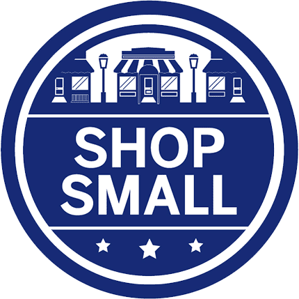 Amex Shop Small - Shop Small Saturday 2017 (430x429), Png Download