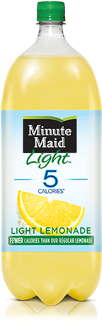 Minute Maid Lemonade Logo Minute Maid Light Logo Light - Minute Maid Light Fruit Drink, With Tea, Light Peach (270x480), Png Download