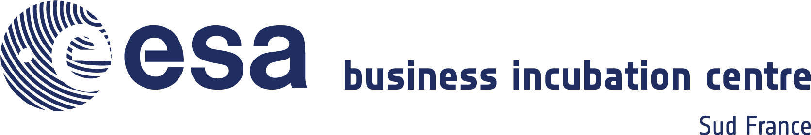 Logo Of Esa Bic Sud France - Esa Business Incubation Centre (1802x415), Png Download