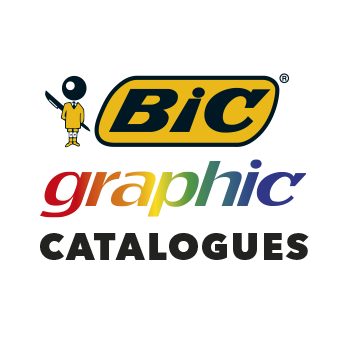 Follow Us - Apps - Bic Graphic Logo Png (400x400), Png Download