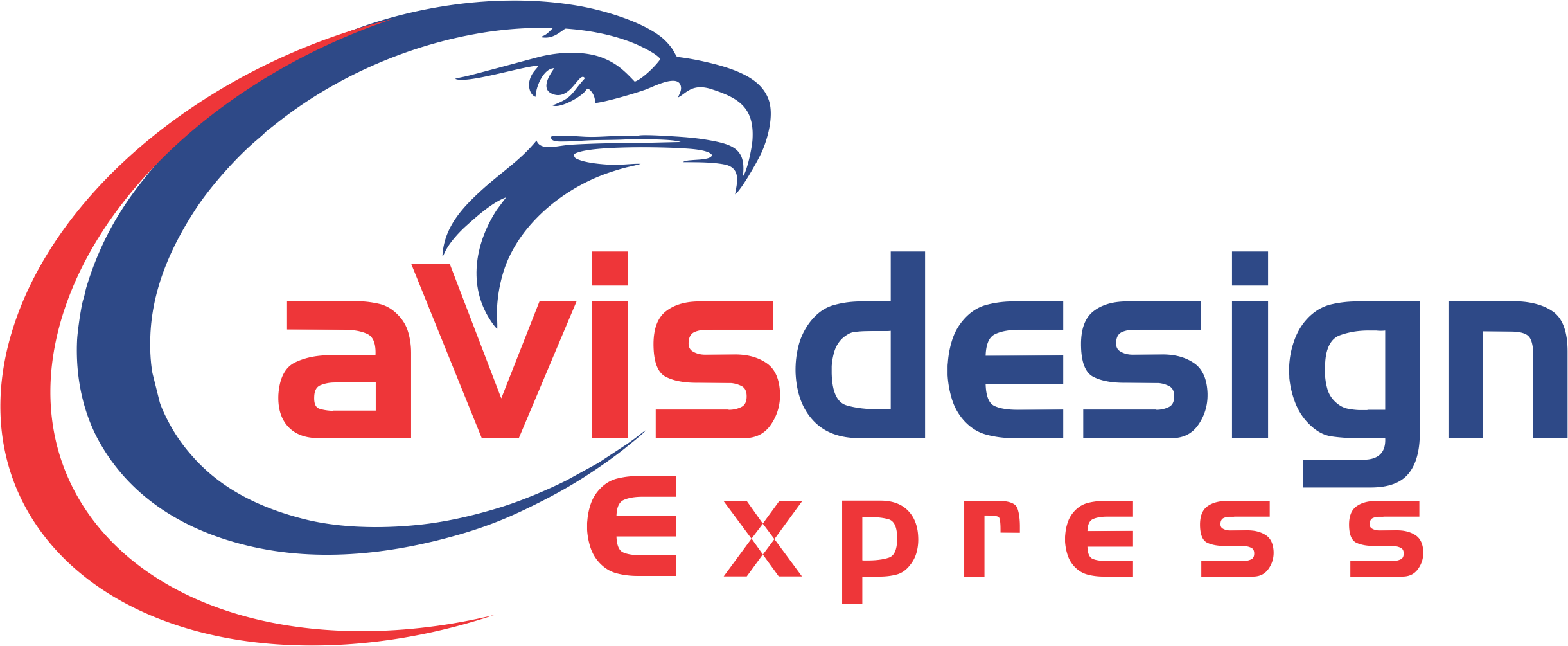 Avis Design Express - Design (2441x1005), Png Download