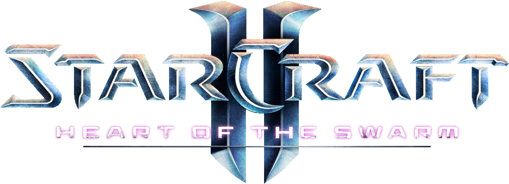 Starcraft 2 Logo Png - Starcraft 2 Wings Of Liberty Logo Png (1039x376), Png Download