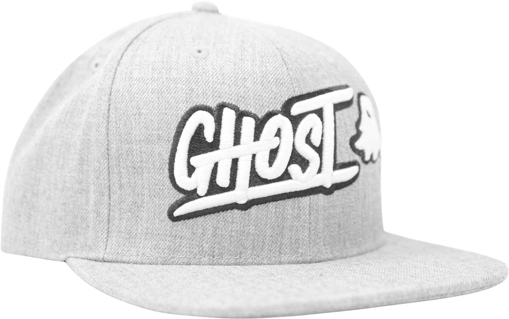 Ghost Logo Heather Gray Snapback - Ghost - Amino Bcaas Hydration Blue Raspberry - 420 (1080x1080), Png Download