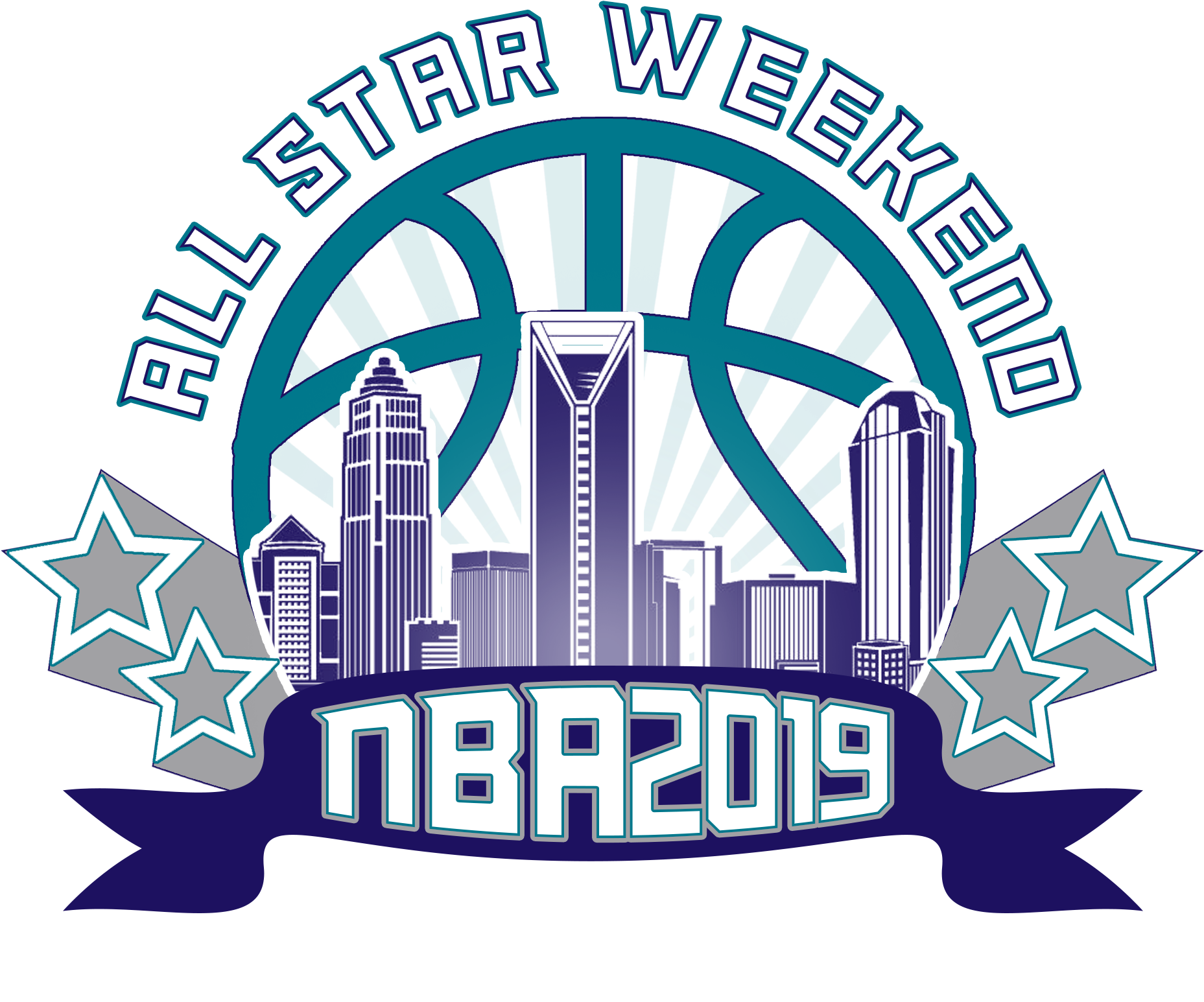For Pre-sale Specials And Updates - 2019 Nba All Star Game Logo (2175x1575), Png Download