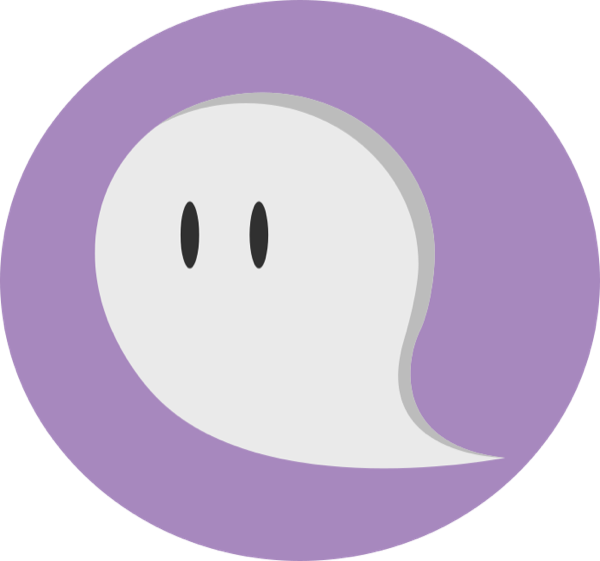 Learning Ghost698x653 Resized 2 - Ghost Circle Icon (600x561), Png Download