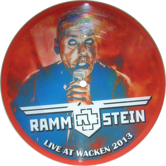 Live At Wacken 2013 7inch Picture Vinyl - Rammstein (550x550), Png Download