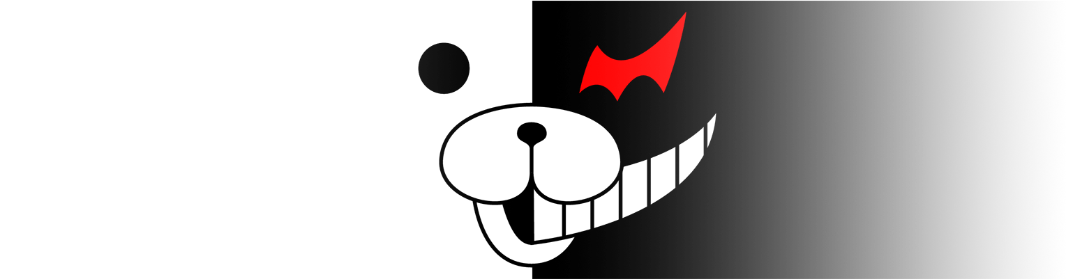 Danganronpa 1, 2, Ultra Despair Girls, Review, Обзор - Society6 Monobear Throw Blanket - 51" X 60" (1920x400), Png Download