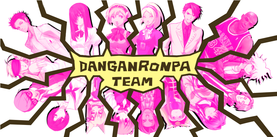 Anyways, The Game Is Called Danganronpa - Danganronpa Team (976x465), Png Download