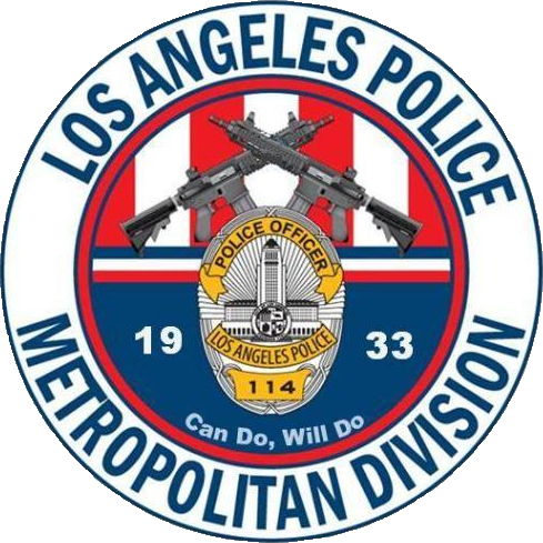 Lapd Metro Logo - Special Operations Bureau Logo (489x489), Png Download