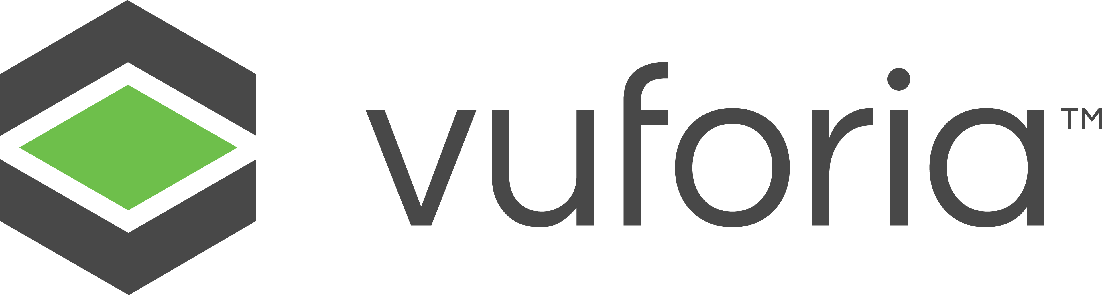Qualcomm Vuforia Logo 3 By Cindy - Vuforia Logo Png (3848x1032), Png Download
