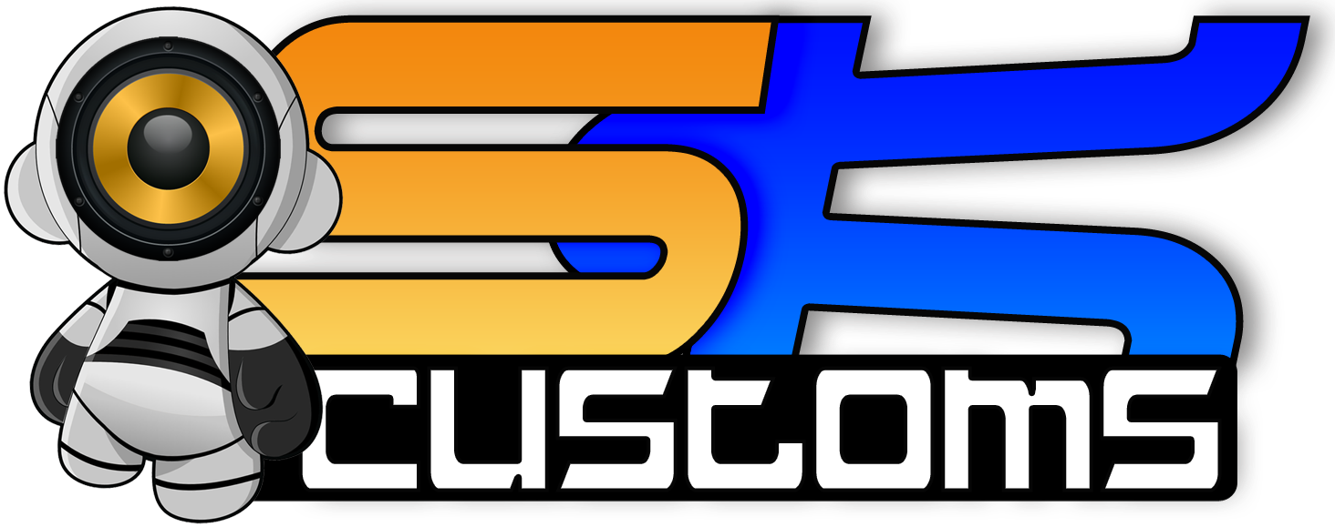 Sk Customs Car Audio & Home Theater - Sk Customs Car Audio (1464x579), Png Download