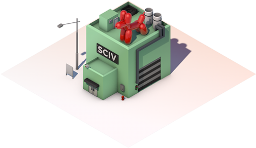Factory Low Poly - Low Poly Cinema 4d (600x375), Png Download