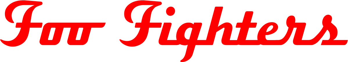 Boxer Script Jf By Jukebox Type - Foo Fighters (1200x300), Png Download