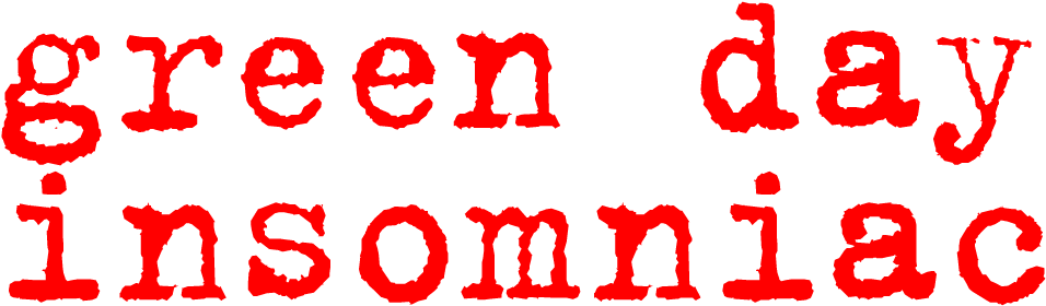 Green Day 'insomniac' - Insomniac Green Day Logo (1200x300), Png Download