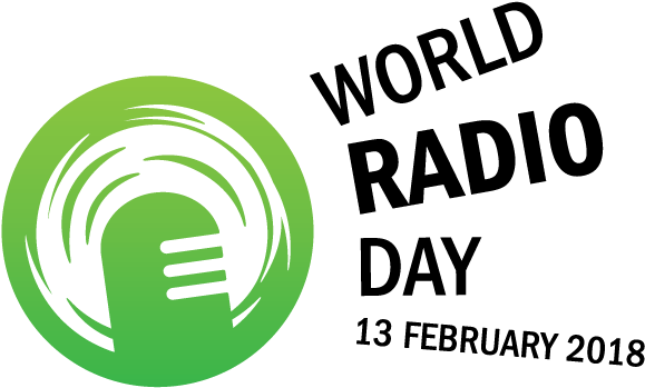 Logo - World Radio Day 2018 (767x543), Png Download