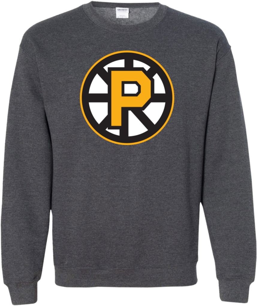 Providence Bruins Primary Logo Adult Crewneck Pullover - Providence Bruins (1024x1024), Png Download