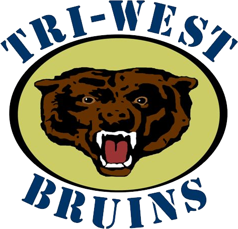 School Logo - Tri West Bruins (473x455), Png Download