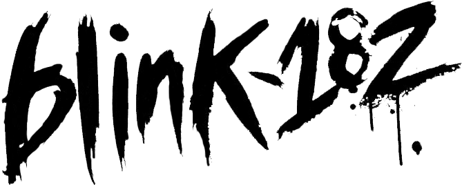 Transparent Blink 182 By Megzwills On Deviantart Blink - Blink 182 Logo (700x298), Png Download