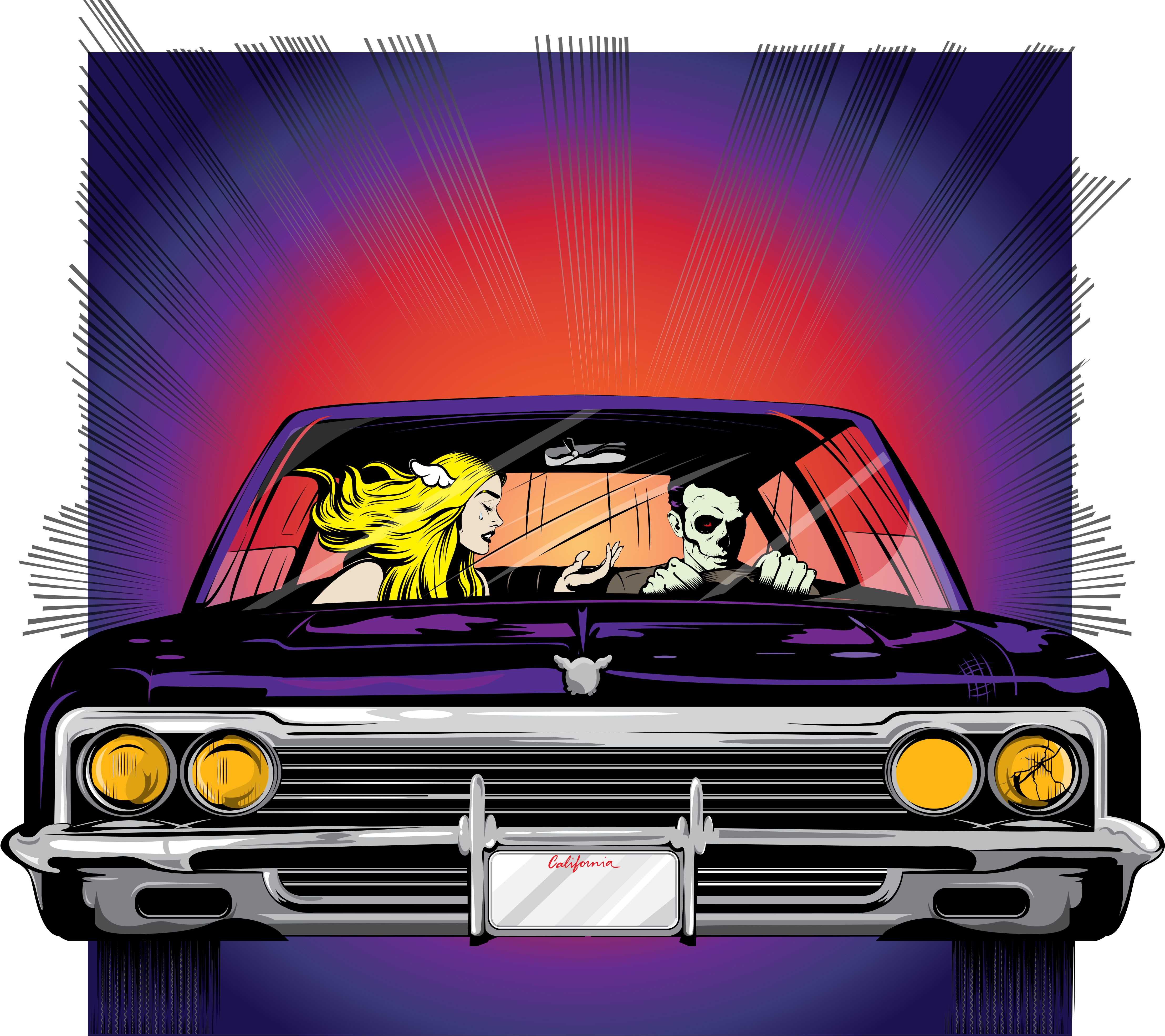 Hi Res Art - California (blink-182)(vinyl / 12" Album) (4762x4092), Png Download