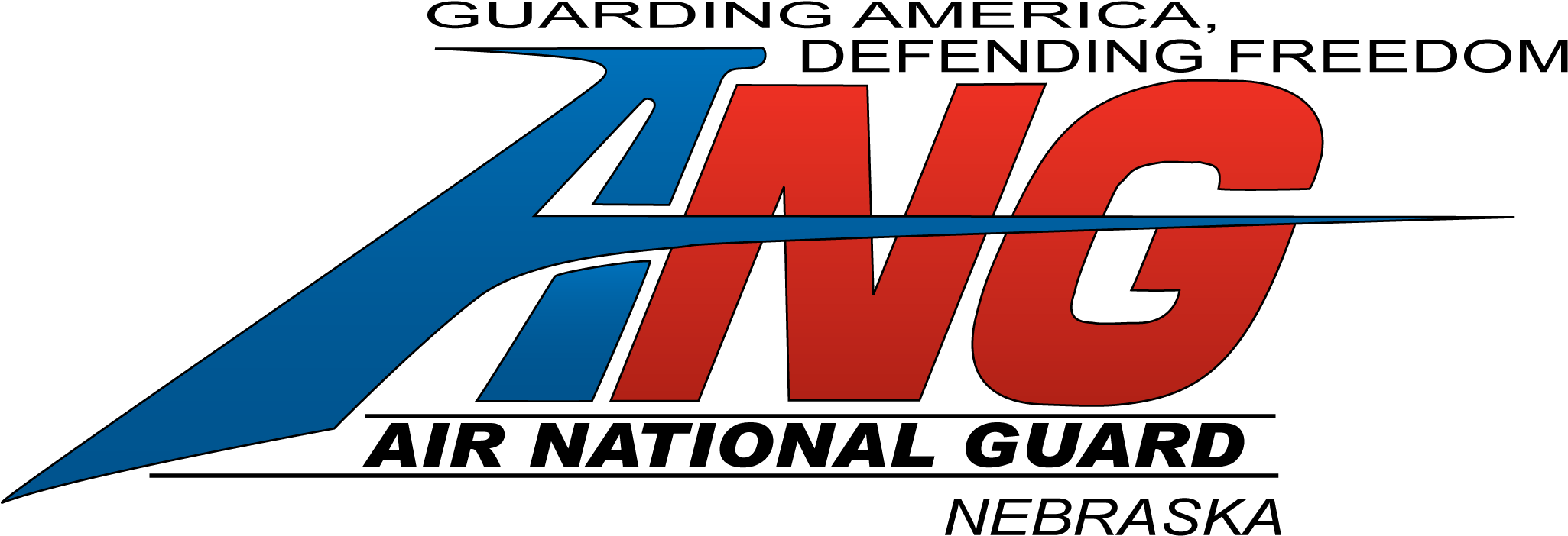 Ang Recruiting Logo - Air National Guard Logo (2056x727), Png Download