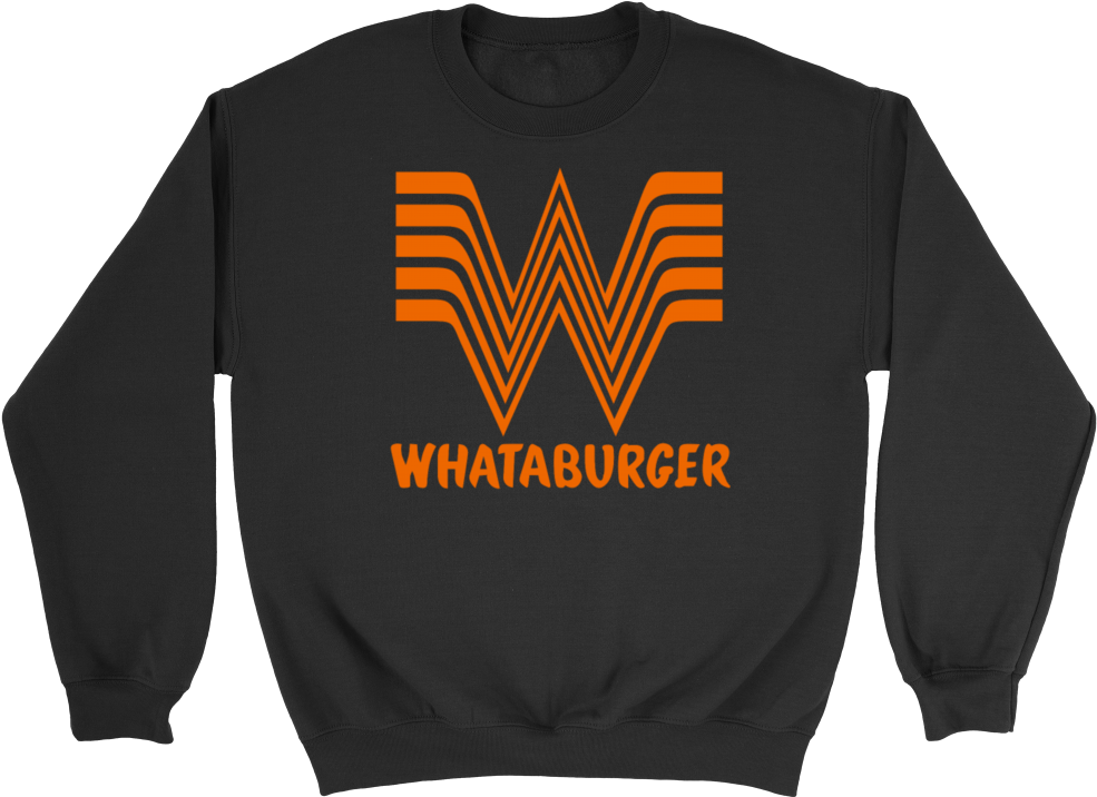 Whataburger Crewneck Sweatshirt - Whataburger Logo (1000x1000), Png Download