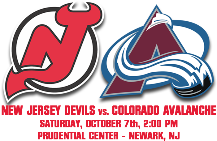 New Jersey Devils - Colorado Avalanche Logo 1995 (700x504), Png Download