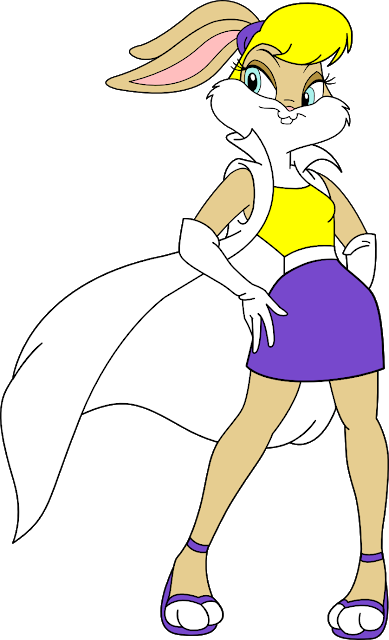 Imágenes De Lola Bunny - Lola De Los Looney Tunes (389x640), Png Download
