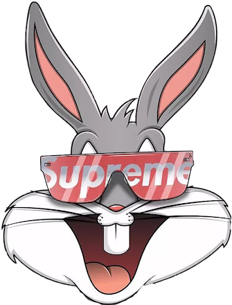 Cartoon Bugs Bunny Hypebeast (335x440), Png Download