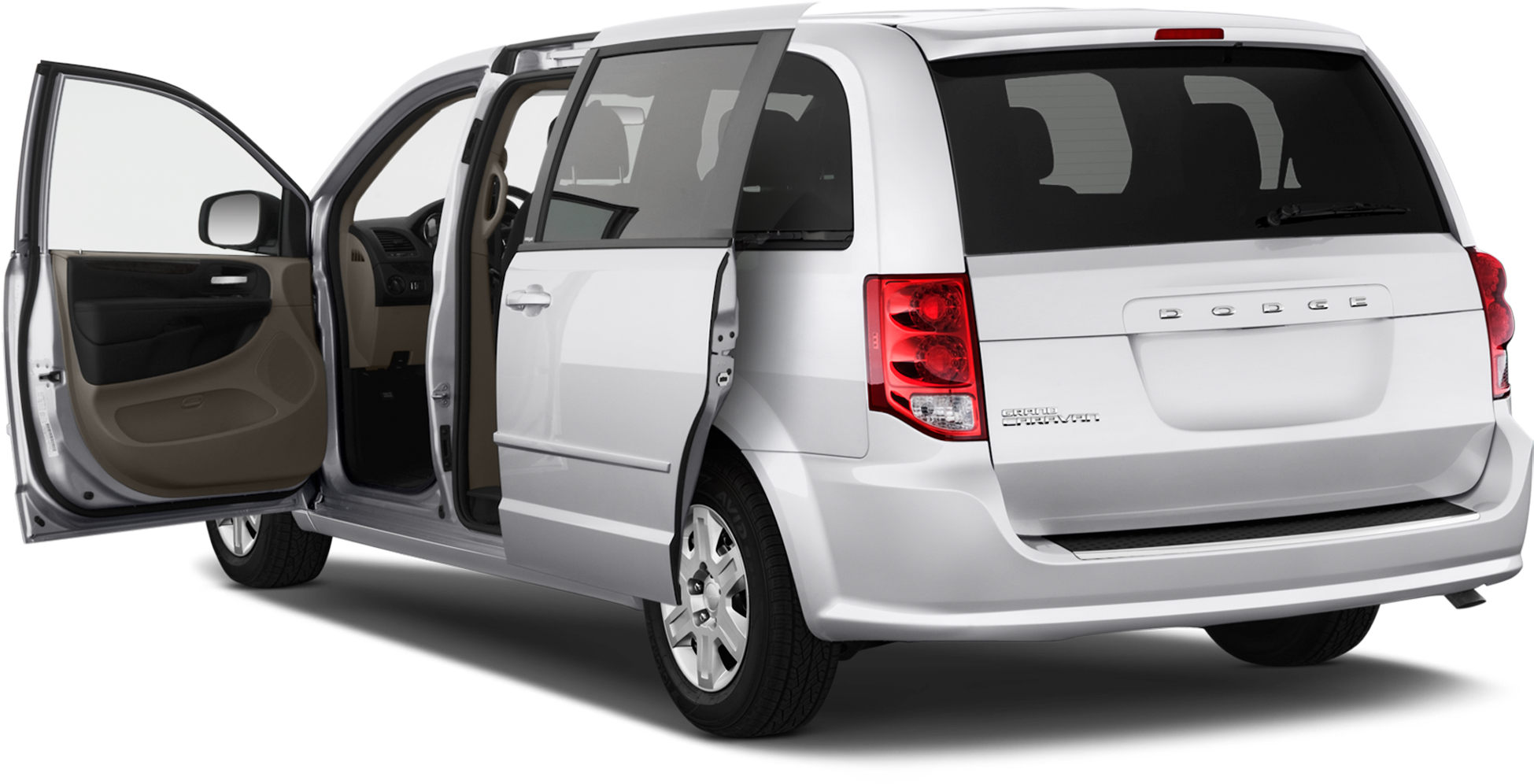 9 - - 2014 Dodge Grand Caravan Sxt White (2048x1360), Png Download