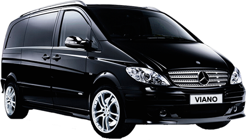 Vianello Limo Service Mercedes Viano Minivan - Mercedes Vito Rent A Car (600x343), Png Download