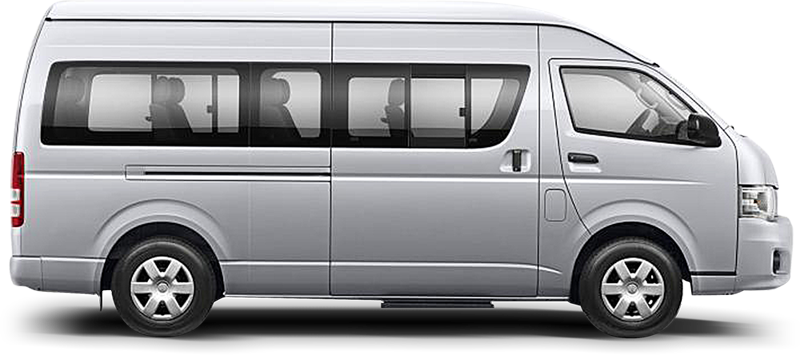 Featured Scroller - Toyota Mid Roof Hiace (800x355), Png Download