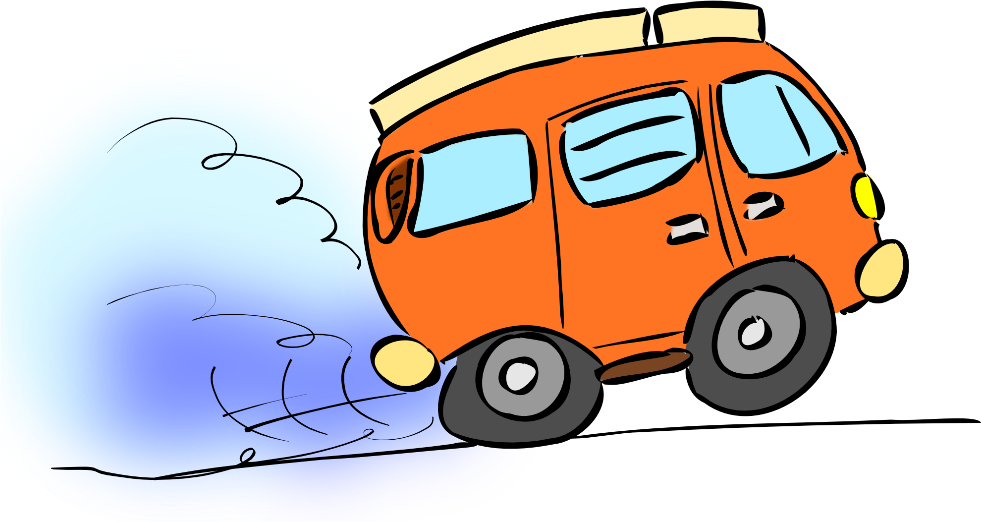 Vans Clipart Minivan - Minibus Clipart (1979x1085), Png Download