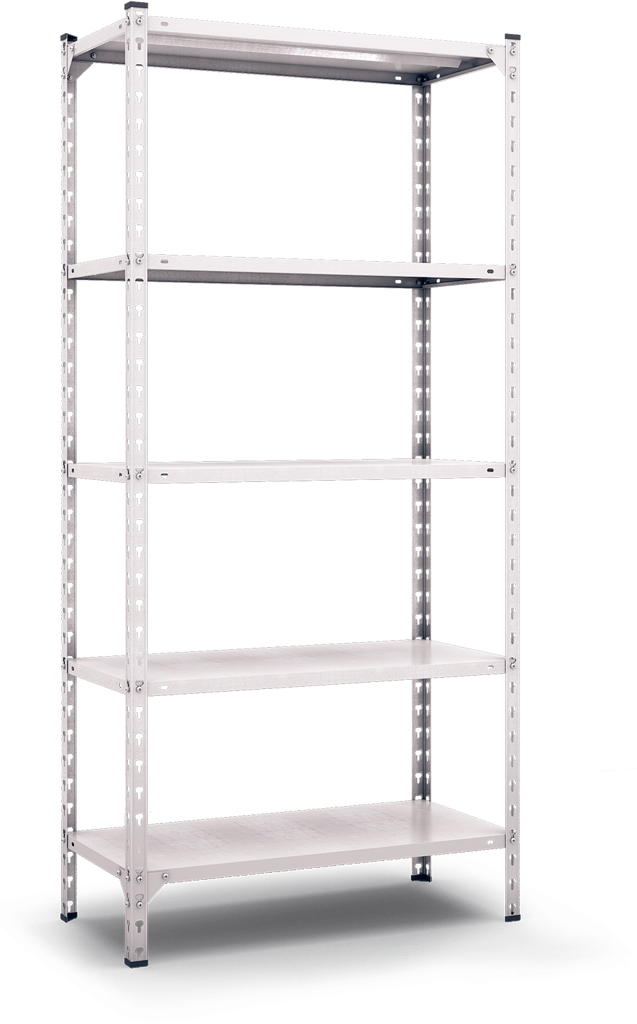 Metal Rack “mkp” With Metal Shelves - Metal Racks (914x1500), Png Download