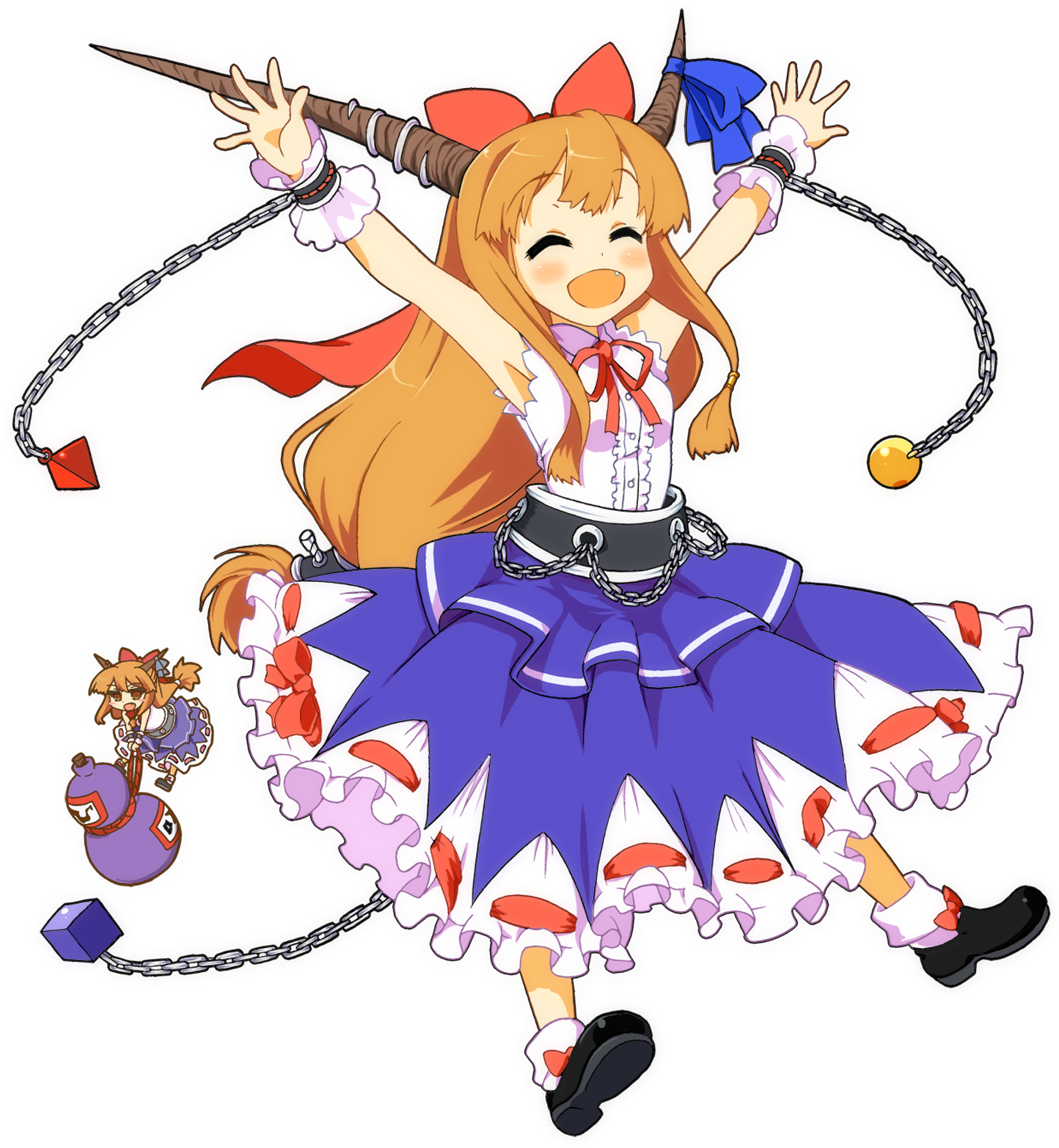 Download Png - Touhou Project (1447x1689), Png Download