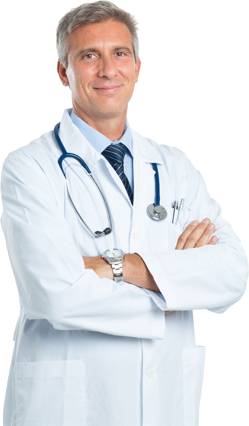 Doctor-standing - Mute&calm Anti Snoring Nose Vents - Set Of 4 Premium (500x856), Png Download