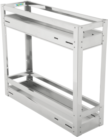 Bottle Pullout 2 Shelves - Shelf (500x500), Png Download