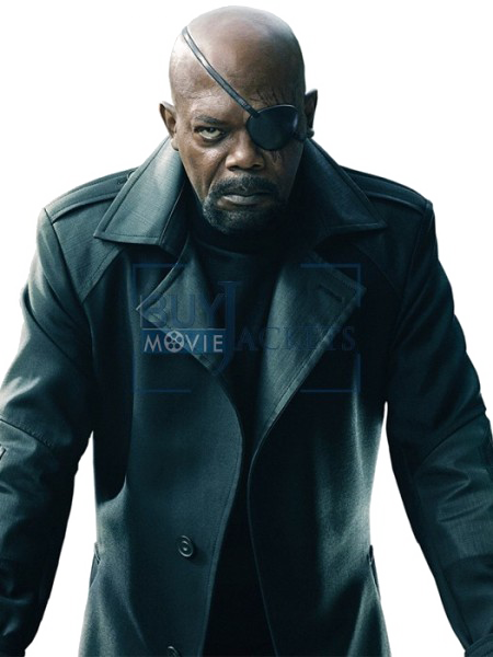 Nick Fury Png Pic - Fury Captain America (450x600), Png Download