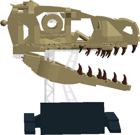Velociraptor Skull - Lego Dinosaur Skull (1126x576), Png Download