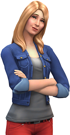 The Sims - Sims Free Play Personagens Png (500x500), Png Download