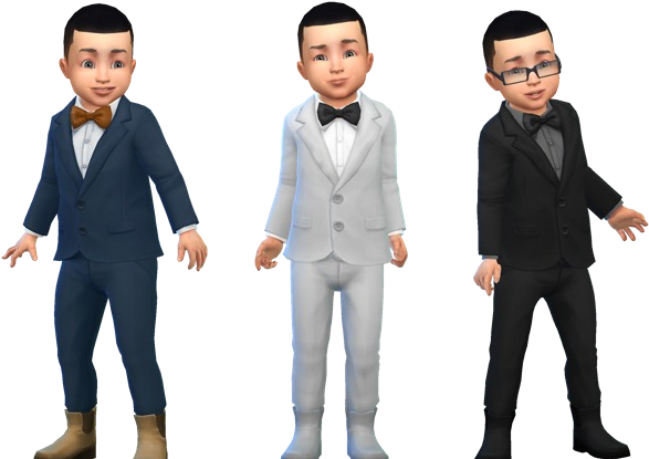 3 - Mask - Sims 4 Toddler Suit (640x482), Png Download