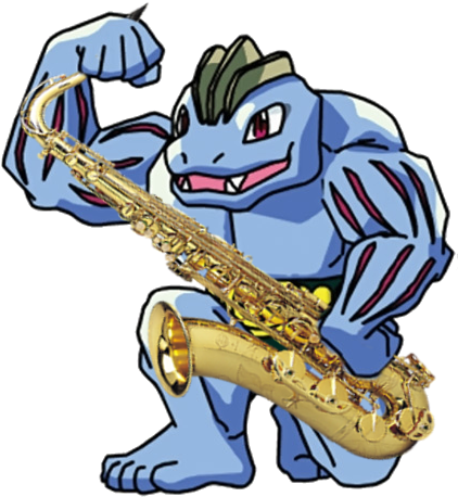 On The Beach , - Pokemon Machoke (456x505), Png Download