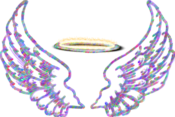 Report Abuse - Star With Wings Drawing (600x401), Png Download