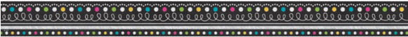 Chalkboard Brights Clingy Thingies Borders - Colorfulness (580x580), Png Download