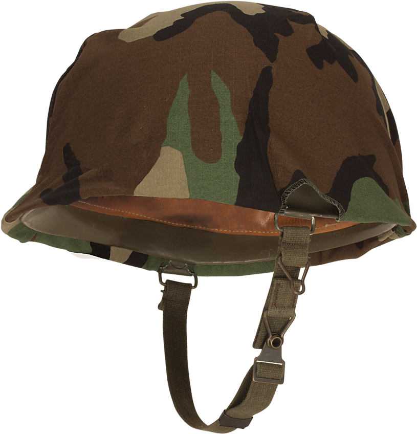Major Military Helmet Set - Military Camouflage (1000x1000), Png Download
