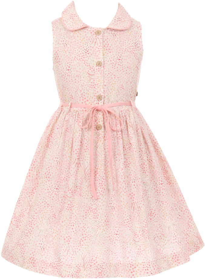 Pink Summer Dress Png (683x1024), Png Download