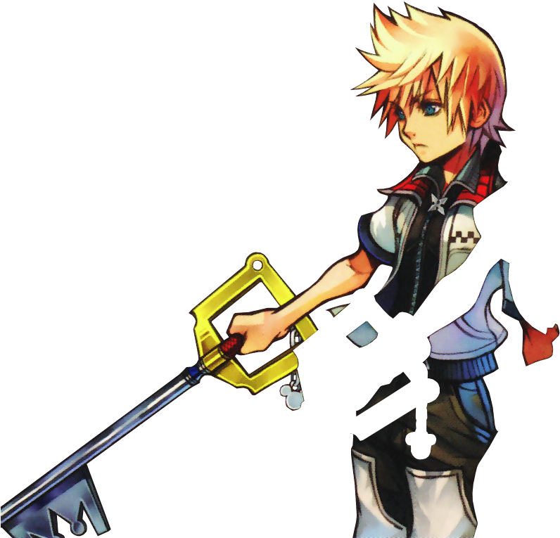 Roxas - Kingdom Hearts 2.5 Sora (808x782), Png Download