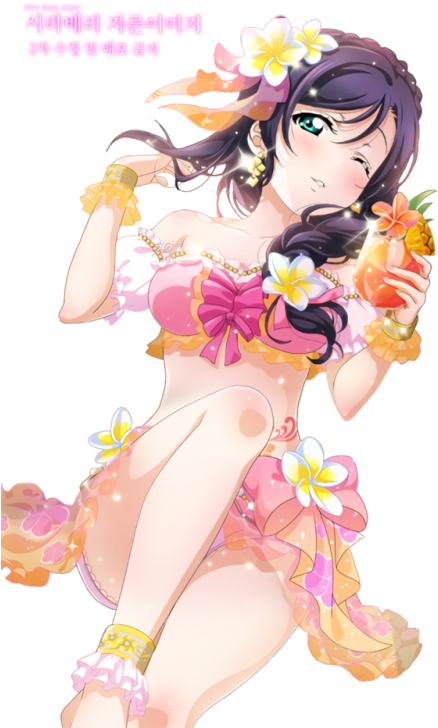 Love Live Nozomi Fanart Render (458x750), Png Download